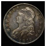 1819 BUST HALF DOLLAR AU
