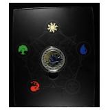 2024 SAMOA 1 OZ BLACK LOTUS .999 SILVER COIN