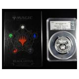 2023 SAMOA 2 OZ  ALPHA BLACK LOTUS PCGS PR70DCAM