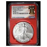 2021(P) AMERICAN SILVER EAGLE NGC MS70