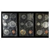 (3) 1965 CANADIAN SILVER PROOFLIKE SETS