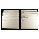 (10) 1977 MINT SETS