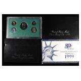 1995-1999 PROOF SETS MISSING 1997
