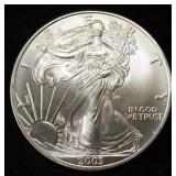 2003 AMERICAN SILVER EAGLE