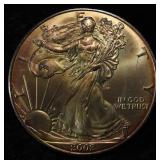 2002 AMERICAN SILVER EAGLE