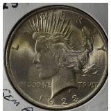 1923 PEACE DOLLAR GEM BU