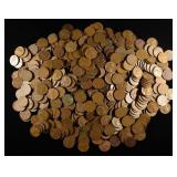 (600) WHEAT CENTS
