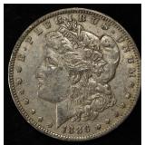 1886-O MORGAN DOLLAR XF