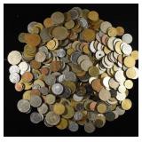 5 LBS FOREIGN COINS