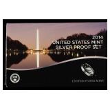 2014 US SILVER PROOF SET