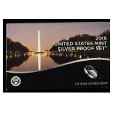 2016 US SILVER PROOF SET