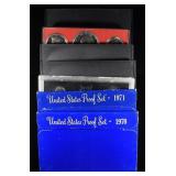 1970-1976 US PROOF SETS