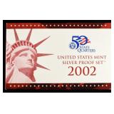 2002 US SILVER PROOF SET
