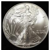 2003 AMERICAN SILVER EAGLE