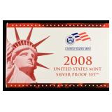 2008 US SILVER PROOF SET