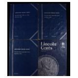(4) LINCOLN HEAD CENT COLLECTIONS WHITMAN
