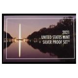 2021 US SILVER PROOF SET