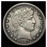 1907 BARBER QUARTER