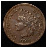 1865 INDIAN CENT AU