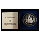 TOY TRAIN OPERATING SOCIETY 1 OZ .999 SILVER