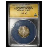 1382-1400 GROSSO ITALY ANACS VF30