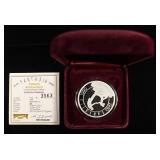 FANTASIA PEGASUS 1 OZ .999 SILVER ROUND