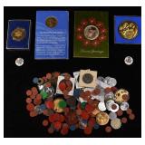 (60) MISC. TOKENS AND MEDALS