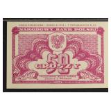 1944 REPLICA'S FOREIGN BANK NOTES