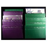 1990-99 US PROOF SETS
