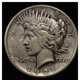 1921 PEACE DOLLAR