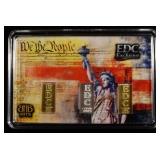 EDC EXCLUSIVE 1G 0.999 SILVER & (2) 1G 0.9999 GOLD