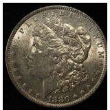 1880-O MORGAN DOLLAR AU