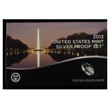 2013 US SILVER PROOF SET