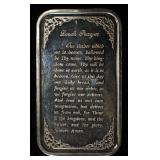 LORD'S PRAYER 1 OZ 0.999 SILVER BAR