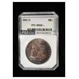 1881-O MORGAN DOLLAR PCI GEM BU