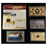 (5) COIN SETS AND PLAQUES