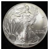 2003 AMERICAN SILVER EAGLE