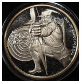 GREEN ARROW 1 OZ 0.999 SILVER ROUND
