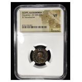 AD 284-305 DIOCLETIAN BI TETRADRACHM NGC XF