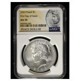 2023 PEACE DOLLAR NGC MS70