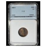 1909-S WHEAT CENT NNC FINE