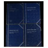 (4) LINCOLN HEAD CENT COLLECTIONS WHITMAN