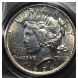 1924 PEACE DOLLAR