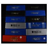 (12) USED PLASTIC SLABBED COIN BOXES