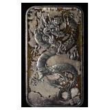 DRAGON 1 OZ 0.999 SILVER BAR