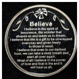 BELIEVE 1 OZ .999 SILVER ROUND