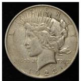 1923-D PEACE DOLLAR