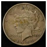 1924 PEACE DOLLAR