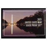 2021 US SILVER PROOF SET