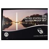 2018 US SILVER PROOF SET